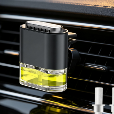 Cologne-Scented Car Air Freshener Clip with Scent Stick