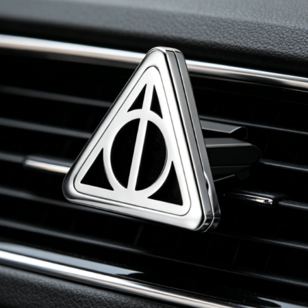 Stainless Steel Car Diffuser Set with Essential Oil Pads