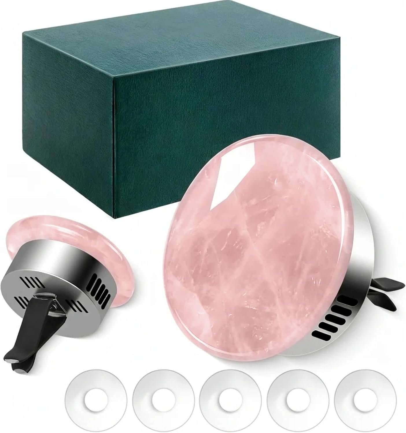 Car Essential Oil Diffuser Gift Set (5 Scents Included)