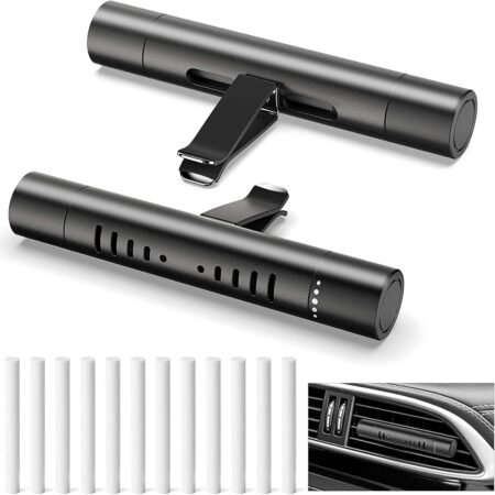 Car Diffuser Clip Set With Fragrance Sticks